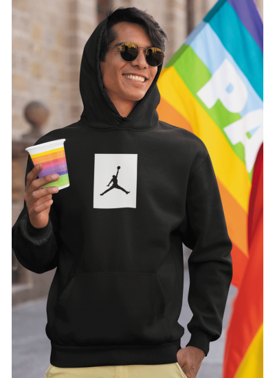 Air Jordan 09 Siyah NBA Erkek Kapşonlu Sweatshirt - Hoodie Air Jordan 09 Siyah NBA Erkek Kapşonlu Sweatshirt - Hoodie
