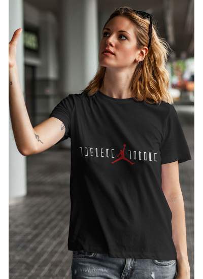 Air Jordan 24 Siyah NBA Kadın Tshirt - Tişört Air Jordan 24 Siyah NBA Kadın Tshirt - Tişört