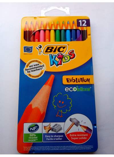BIC KURUBOYA EVOLUTION METAL 12Lİ BIC KURUBOYA EVOLUTION METAL 12Lİ