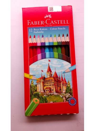 Faber-Castell Karton Kutu Boya Kalemi 12 Renk Faber-Castell Karton Kutu Boya Kalemi 12 Renk