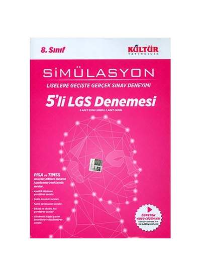 Kültür Yayıncılık 8. Sınıf LGS Simülasyon 5 li Denemesi Kültür Yayıncılık 8. Sınıf LGS Simülasyon 5 li Denemesi